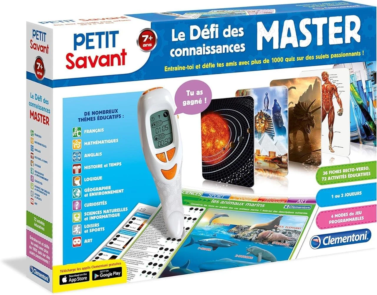 Jeu défi des connaissances master complet neuf sans blister